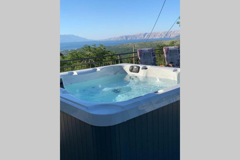 Villa Nona Tamara With Astonishing Sea & Mountains View Bribir  Buitenkant foto